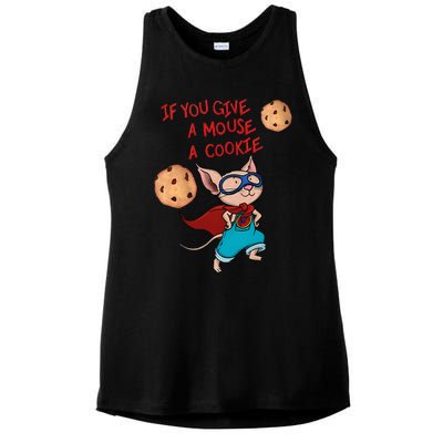 If You Give A Mouse A Cookie Hero Costume Ladies PosiCharge Tri-Blend Wicking Tank