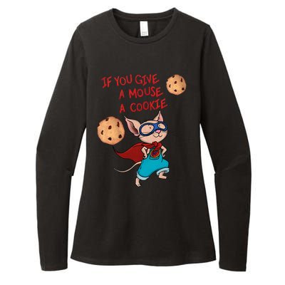 If You Give A Mouse A Cookie Hero Costume Womens CVC Long Sleeve Shirt