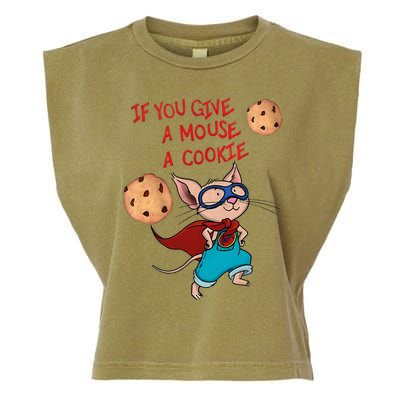 If You Give A Mouse A Cookie Hero Costume Garment-Dyed Women's Muscle Tee