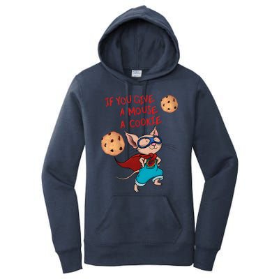 If You Give A Mouse A Cookie Hero Costume Women's Pullover Hoodie