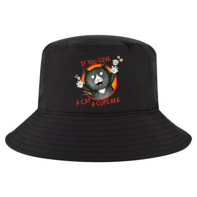 If You Give A Cat A Cupcake Cool Comfort Performance Bucket Hat