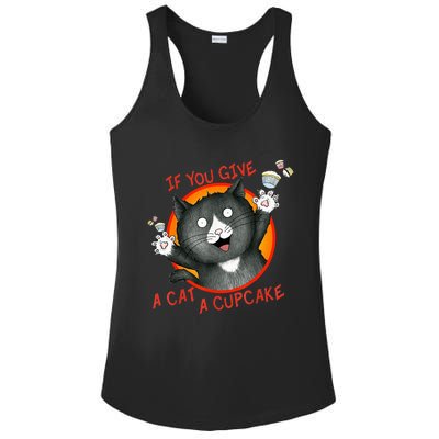 If You Give A Cat A Cupcake Ladies PosiCharge Competitor Racerback Tank