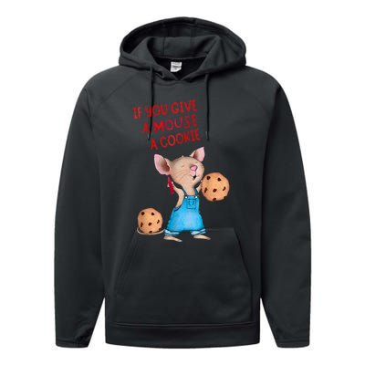 If You Give A Mouse A Cookie Costume Halloween Performance Fleece Hoodie