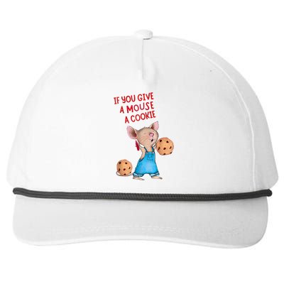 If You Give A Mouse A Cookie Costume Halloween Snapback Five-Panel Rope Hat