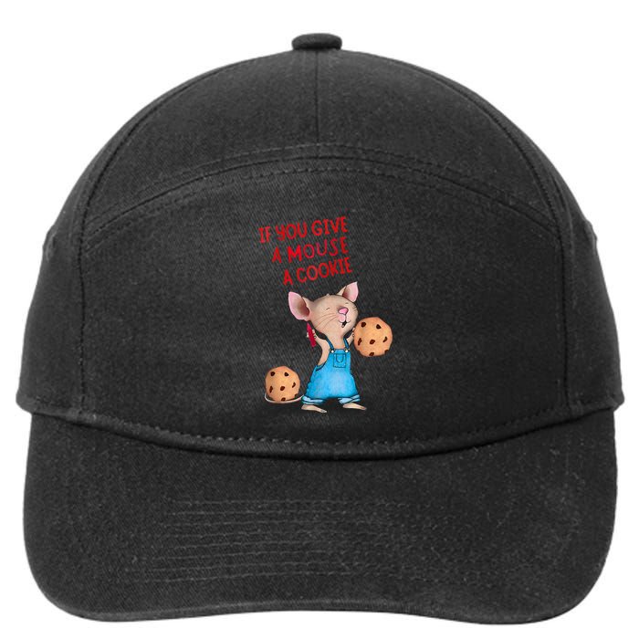 If You Give A Mouse A Cookie Costume Halloween 7-Panel Snapback Hat