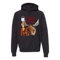 If You Give A Moose A Muffin Premium Hoodie