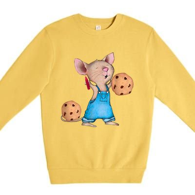 If You Give A Mouse A Cookie Costume Halloween Premium Crewneck Sweatshirt