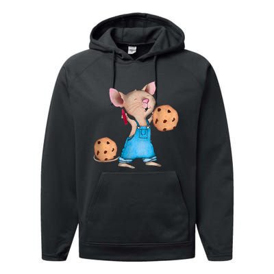 If You Give A Mouse A Cookie Costume Halloween Performance Fleece Hoodie