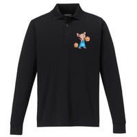 If You Give A Mouse A Cookie Costume Halloween Performance Long Sleeve Polo