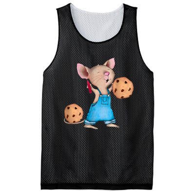 If You Give A Mouse A Cookie Costume Halloween Mesh Reversible Basketball Jersey Tank