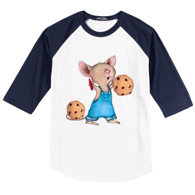 If You Give A Mouse A Cookie Costume Halloween Baseball Sleeve Shirt