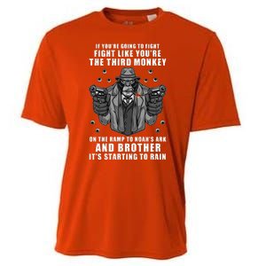 If You're Going To Fight Like You're Third Monkey Cooling Performance Crew T-Shirt