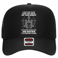 If You're Going To Fight Like You're Third Monkey Trucker Hat
