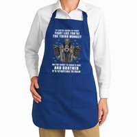 If You're Going To Fight Like You're Third Monkey Apron