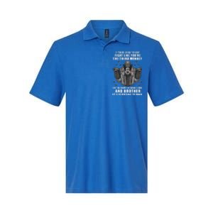 If You're Going To Fight Like You're Third Monkey Softstyle Adult Sport Polo