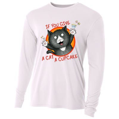 If You Give A Cat A Cupcake Cooling Performance Long Sleeve Crew