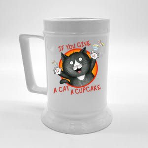 If You Give A Cat A Cupcake Beer Stein