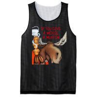 If You Give A Moose A Muffin Mesh Reversible Basketball Jersey Tank