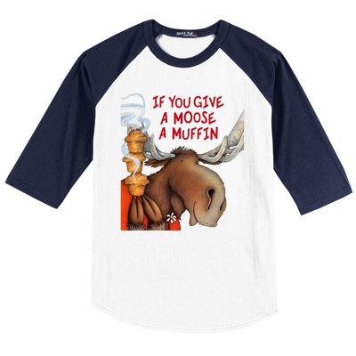 If You Give A Moose A Muffin Baseball Sleeve Shirt