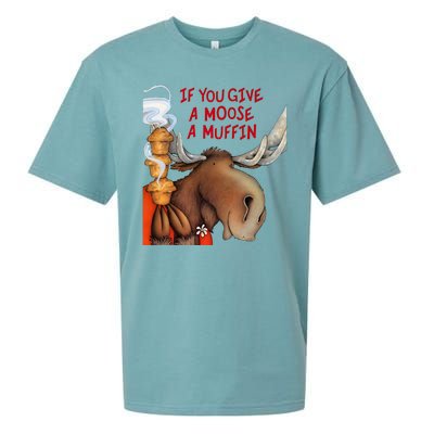 If You Give A Moose A Muffin Sueded Cloud Jersey T-Shirt