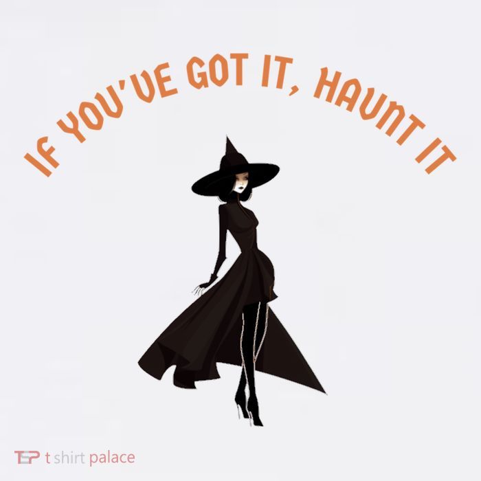 If You’Ve Got It Haunt It Funny Halloween Witch Design Meaningful Gift Short Acrylic Beanie