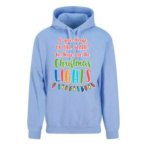 Is Your House On Fire Clark? Funny Christmas Vacation Quote Cute Gift Unisex Surf Hoodie