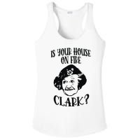 Is Your House On Fire Clark Funny Christmas Ladies PosiCharge Competitor Racerback Tank