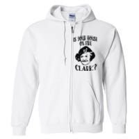 Is Your House On Fire Clark Funny Christmas Full Zip Hoodie