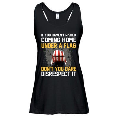 If You HavenT Risked Coming Home Under A Flag Ladies Essential Flowy Tank