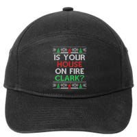 Is Your House On Fire Christmas Vacation 7-Panel Snapback Hat