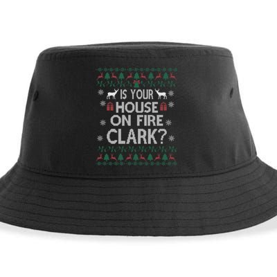 Is Your House On Fire Christmas Vacation Sustainable Bucket Hat