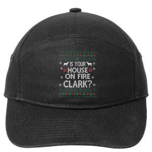 Is Your House On Fire Christmas Vacation 7-Panel Snapback Hat