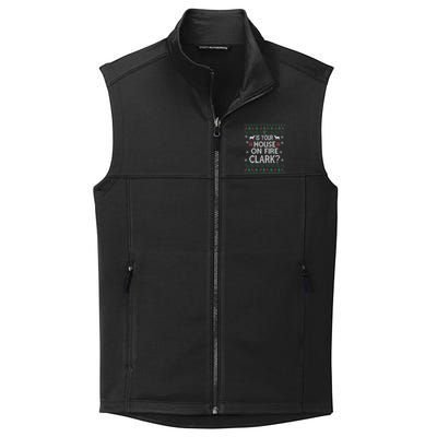 Is Your House On Fire Christmas Vacation Collective Smooth Fleece Vest