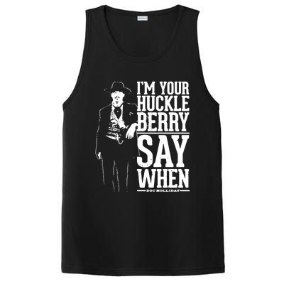 IM Your Huckleberry Say When Doc Holiday PosiCharge Competitor Tank