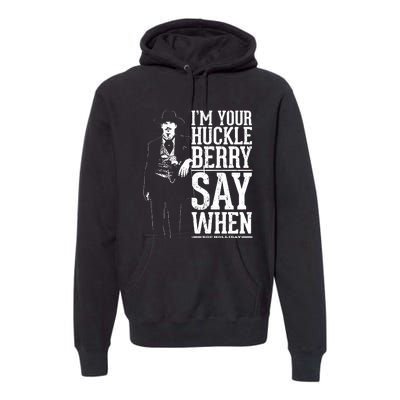 Say When, Doc Holiday Premium Hoodie