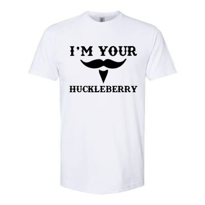 I'm Your Huckleberry Simple Design Softstyle® CVC T-Shirt