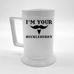 I'm Your Huckleberry Simple Design Beer Stein