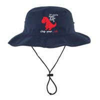 If You're Happy and You Know It Clap Your Oh Funny Trex Dino Bucket Hat