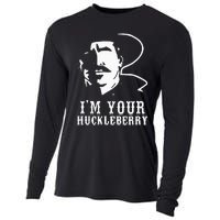 Im Your Huckleberry Cowboy Quote And Funny Sayings Cooling Performance Long Sleeve Crew