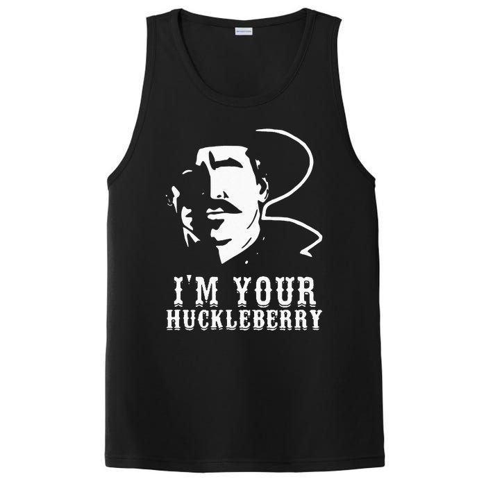 Im Your Huckleberry Cowboy Quote And Funny Sayings PosiCharge Competitor Tank