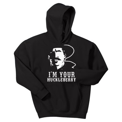 Im Your Huckleberry Cowboy Quote And Funny Sayings Kids Hoodie