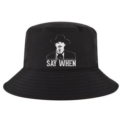 Say When Cool Comfort Performance Bucket Hat