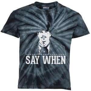 Say When Kids Tie-Dye T-Shirt