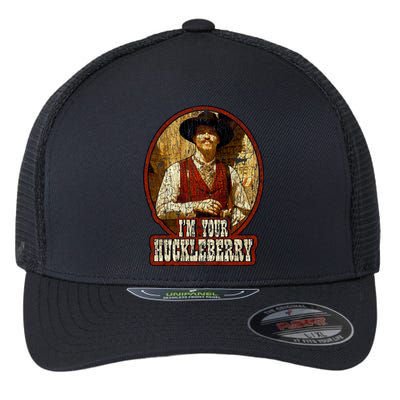 I'm Your Huckleberry Say When Doc Holiday Flexfit Unipanel Trucker Cap