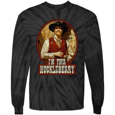 I'm Your Huckleberry Say When Doc Holiday Tie-Dye Long Sleeve Shirt