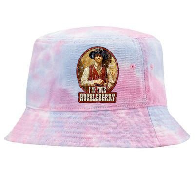 I'm Your Huckleberry Say When Doc Holiday Tie-Dyed Bucket Hat