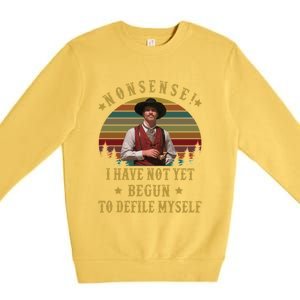 I'm Your Huckleberry, Say When, Doc Holiday Premium Crewneck Sweatshirt