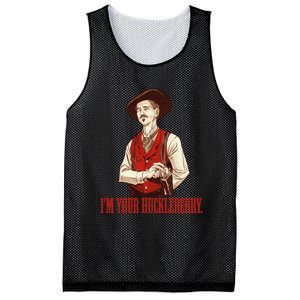 I'm Your Huckleberry Say When Doc Holiday Mesh Reversible Basketball Jersey Tank