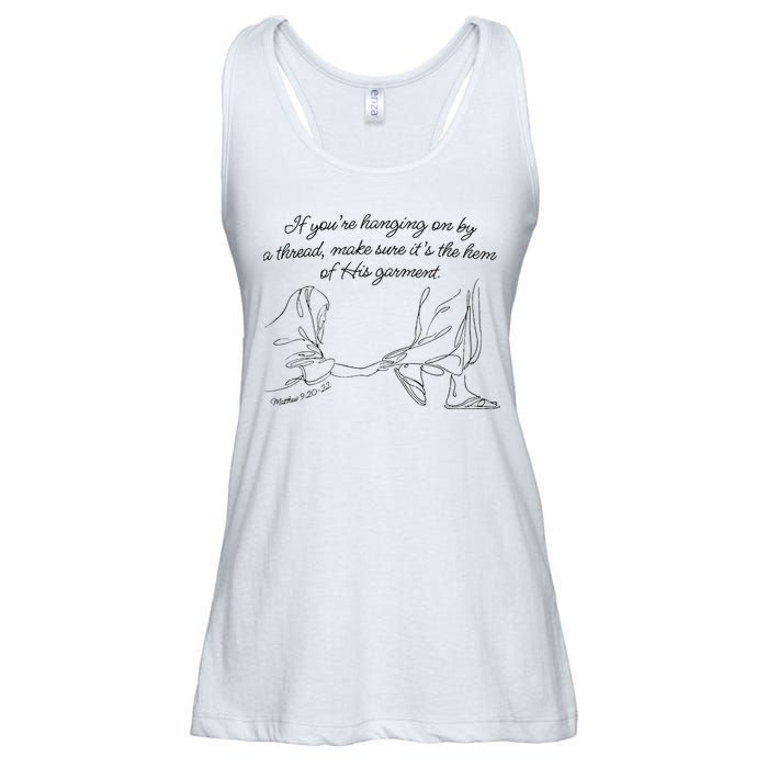 If YouRe Hanging On By A Thread Make Sure Its The Hem Ladies Essential Flowy Tank