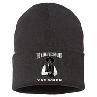 I'm Your Huckleberry Say When Doc Holiday Sustainable Knit Beanie